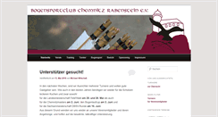 Desktop Screenshot of chembows.de